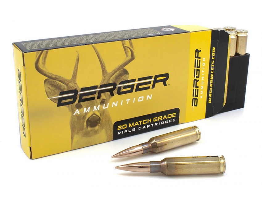 Berger 31031 Match Ammo 6.5 Creedmoor 135 Gr Classic Hunter HPBT Box of 20