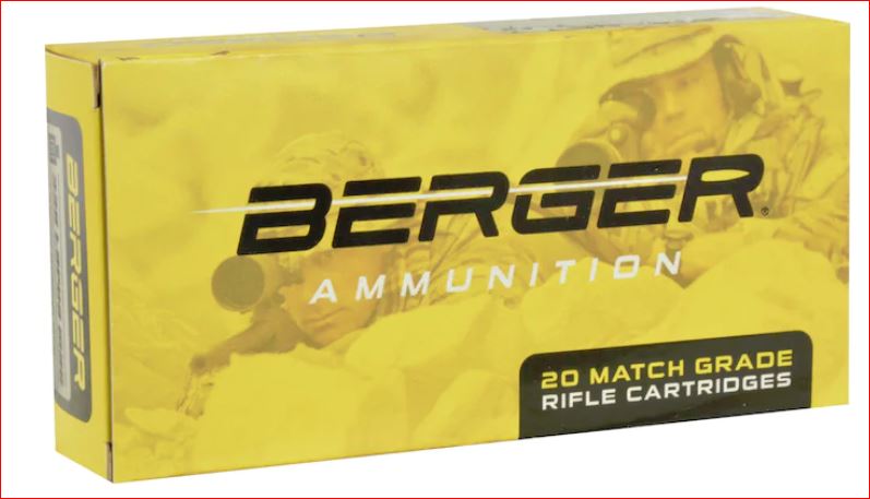 Berger 62010 Match Grade Ammo 300 Norma Magnum 230 gr Hybrid OTM Box of 20