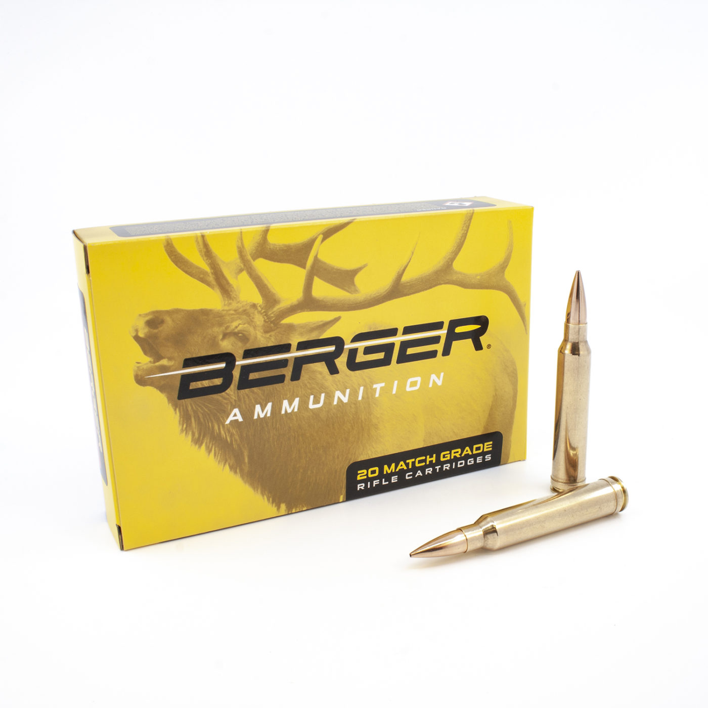 Berger 70010 Match Ammo 300 Winchester Magnum 168 gr Classic Hunter 20 Ct