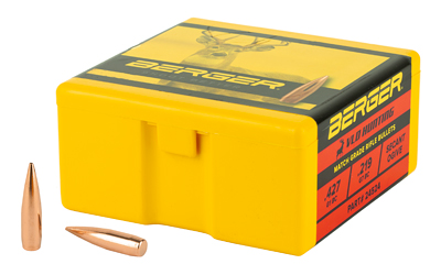 Berger 24524 Bullets 243 Cal .243 6mm Dia 87 Gr VLD HPBT 100 Ct