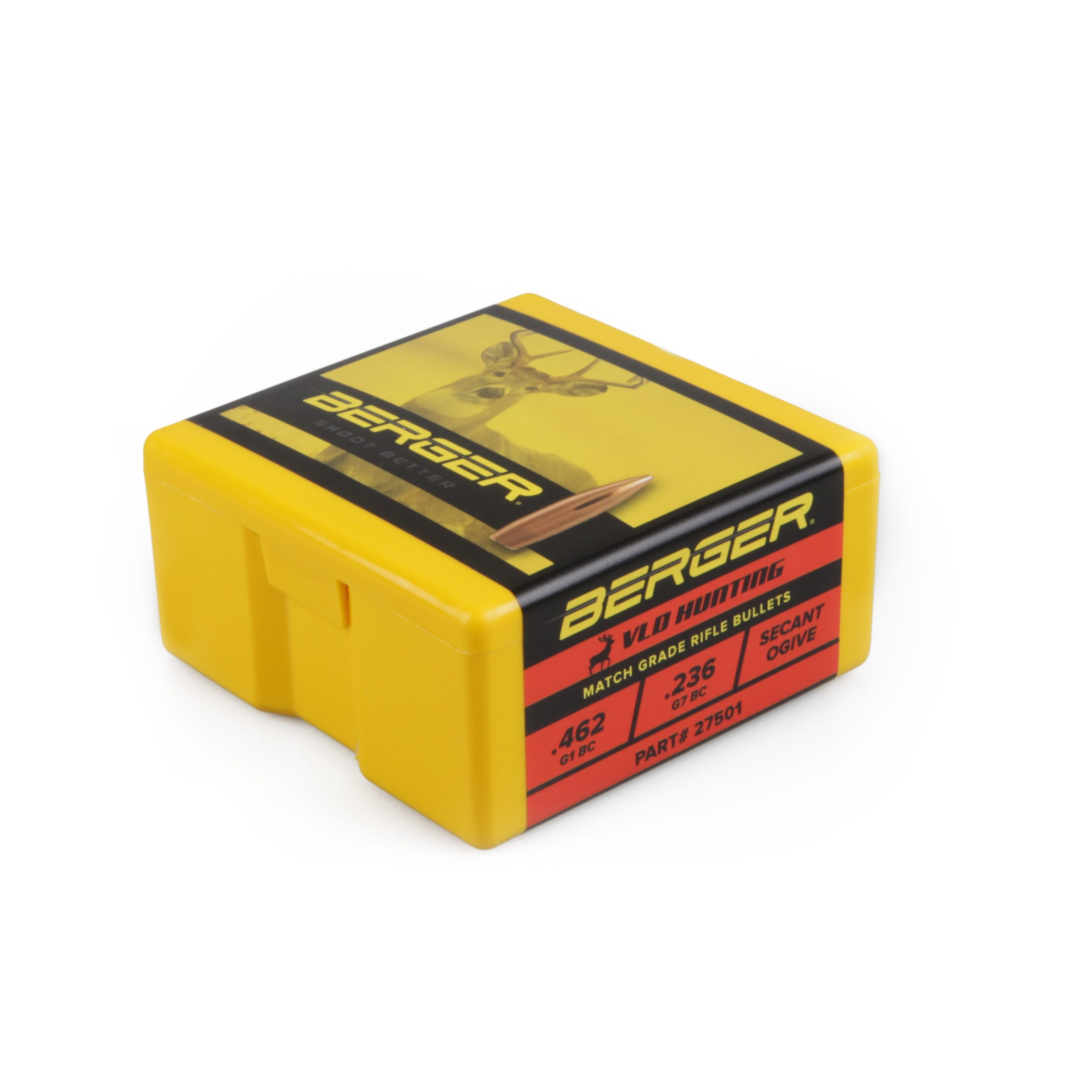 Berger 27501 Bullets 270 Cal .277 Dia 130 Gr VLD HPBT 100 Ct