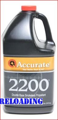 Accurate 2200 Smokeless Gun Powder 8 lb