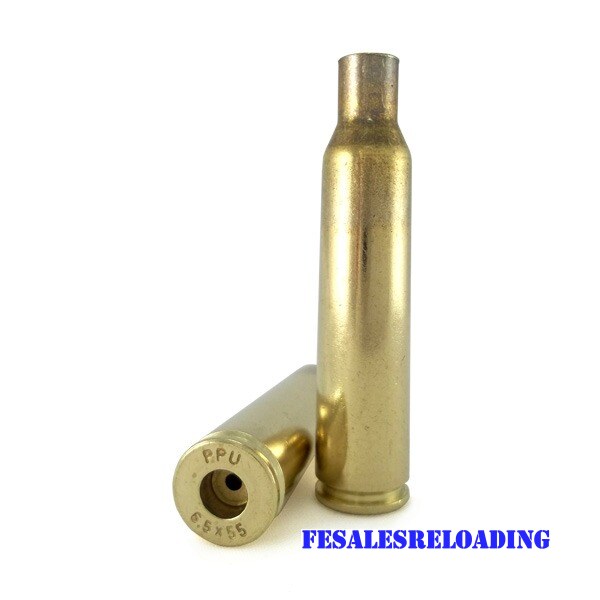 Prvi Partizan Brass 6.5x55 Swedish Mauser Unprimed Bag of 50