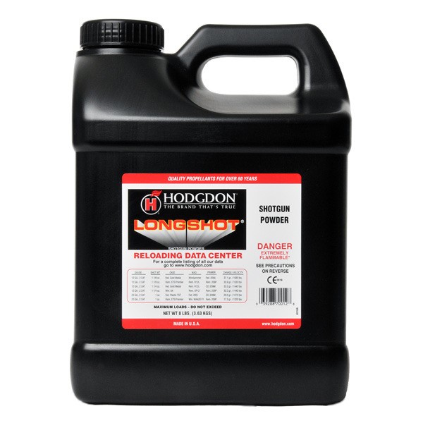Hodgdon Longshot Smokeless Gun Powder 8 lb - Reloading Supplies at GunBroker.com : 917759035