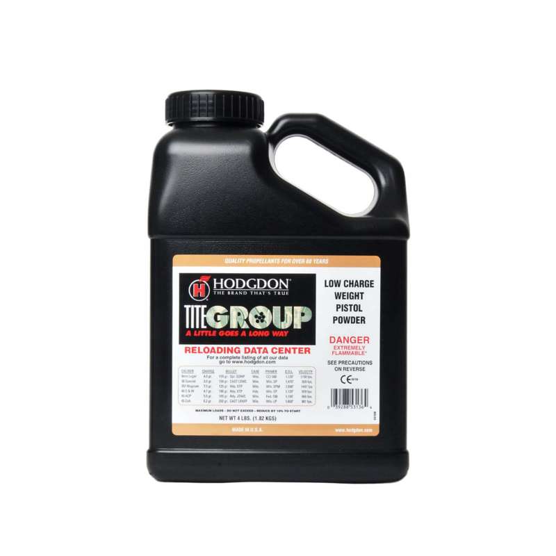 Hodgdon TiteGroup Smokeless Gun Powder 4 lb Tite Group-img-0