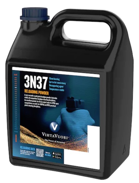 Vihtavuori 3N37 Smokeless Gun Powder 4 lb Similar Hodgdon - Reloading Supplies at GunBroker.com : 907899970