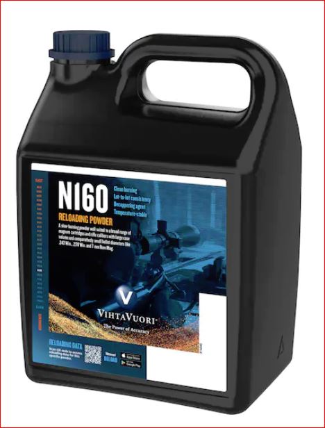 Vihtavuori N160 Smokeless Gun Powder 8 lb Similar Hodgdon - Reloading  Supplies at GunBroker.com : 902909916