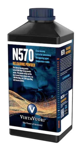 Vihtavuori N570 Smokeless Gun Powder 1 lb-img-0