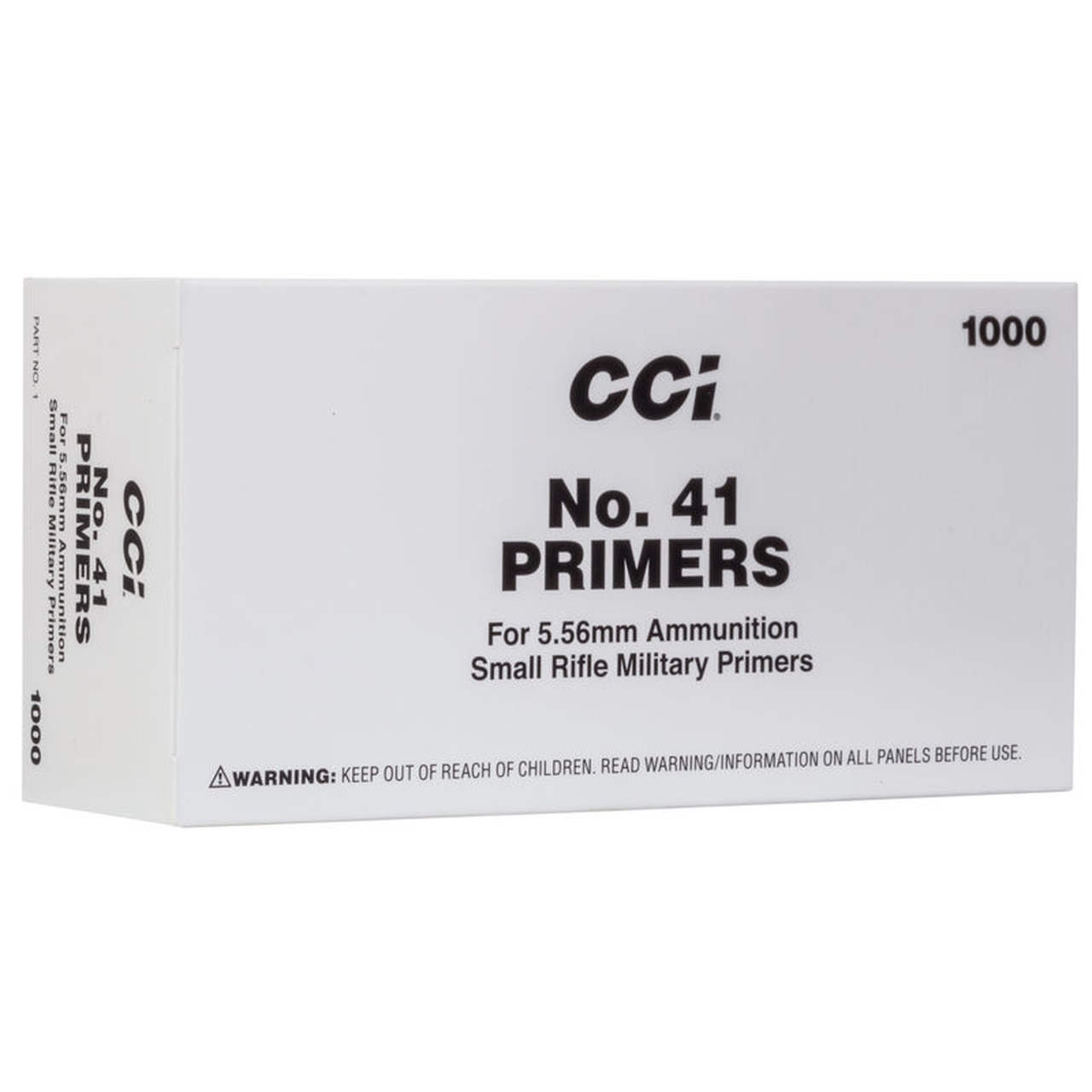 CCI 41 Small Rifle Primers Brick 1000 (10 Trays of 100) #41-img-0