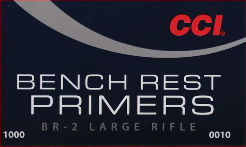 CCI BR2 Large Rifle Bench Rest Primers Brick of 1000 #BR2 0010-img-0