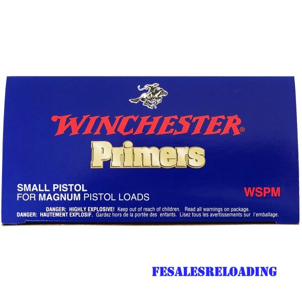 WINCHESTER PRIMER SMALL PISTOL MAGNUM 5000/CASE