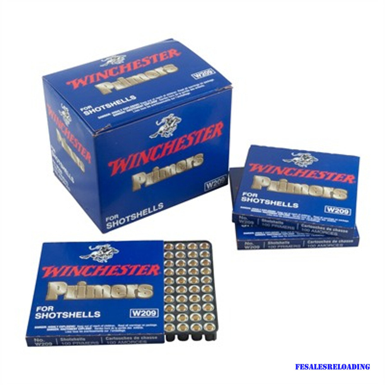 Winchester W209 Primers #209 Shotshell Brick of 1000 209